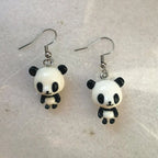 Panda Earrings