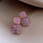 Amethyst Drop Earrings for Women