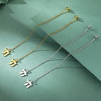 Chai Jewish life symbol drop earrings in gold