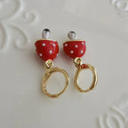 Mushroom Dangle Earrings