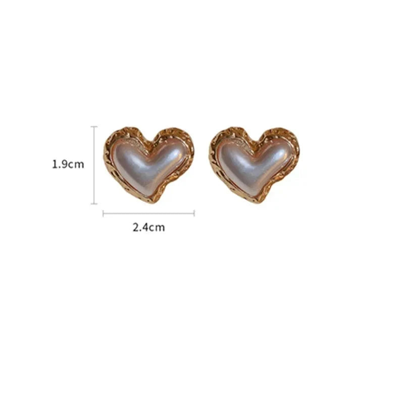 Women's Heart Drop Earrings 