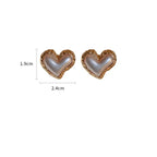 Women's Heart Drop Earrings 