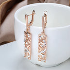 Modern Ethnic Drop Earrings