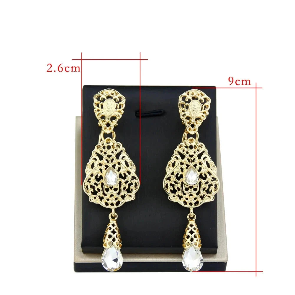 Ethnic Oriental Dangle Earrings