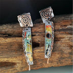 Ethnic Tribal Dangle Earrings