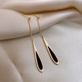 Delicate Water Drop Stud Earrings