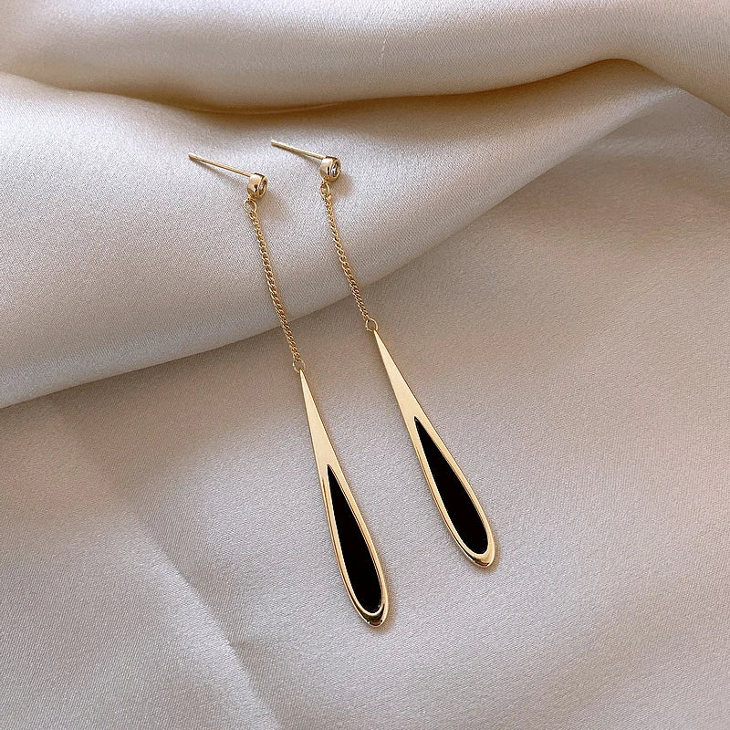 Delicate Water Drop Stud Earrings