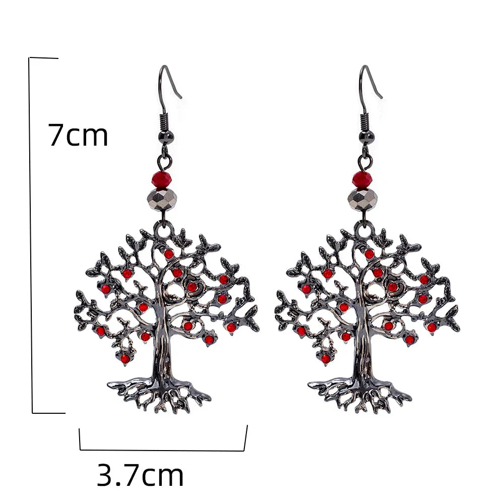 Tree of Life Dangle Earrings for Women