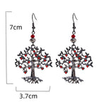 Tree of Life Dangle Earrings for Women