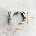 Silver Claw Earrings - Exception®