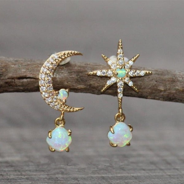 Sun Moon Star Women's Earrings