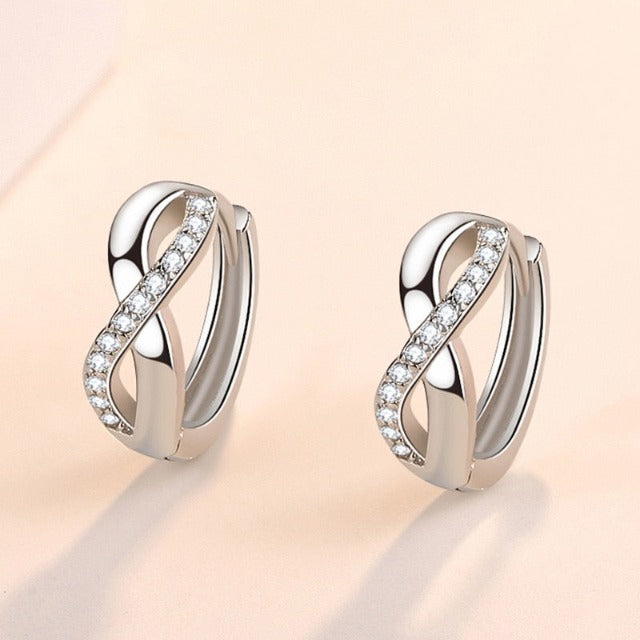 Women's Infinity Symbol Earrings