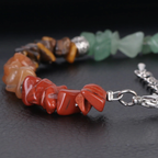 7 Chakras Bracelet with Genuine Stone