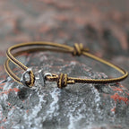 Marine anchor bracelet