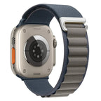 Apple Watch Sport Loop Band gray blue