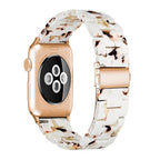 Apple Watch bracelet in nougat resin