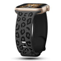 Black Leopard Apple Watch Band