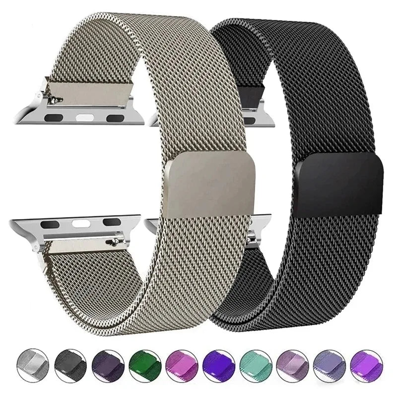 Magnetic Stainless Steel Apple Watch Band
