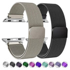 Magnetic Stainless Steel Apple Watch Band