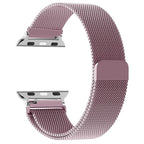 Magnetic Stainless Steel Apple Watch Band Fuchsia