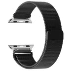 Magnetic Stainless Steel Apple Watch Band Black