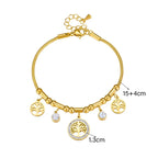 Tree of Life Bracelet with Zircon