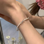 White women’s bow bracelet