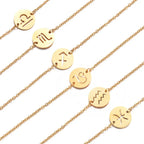Bracelet with Astrological Zodiac Sign Pendant