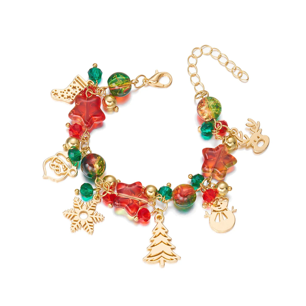 Women's Christmas Charm Bracelet