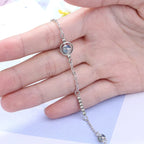 Moonstone Zircon Bracelet