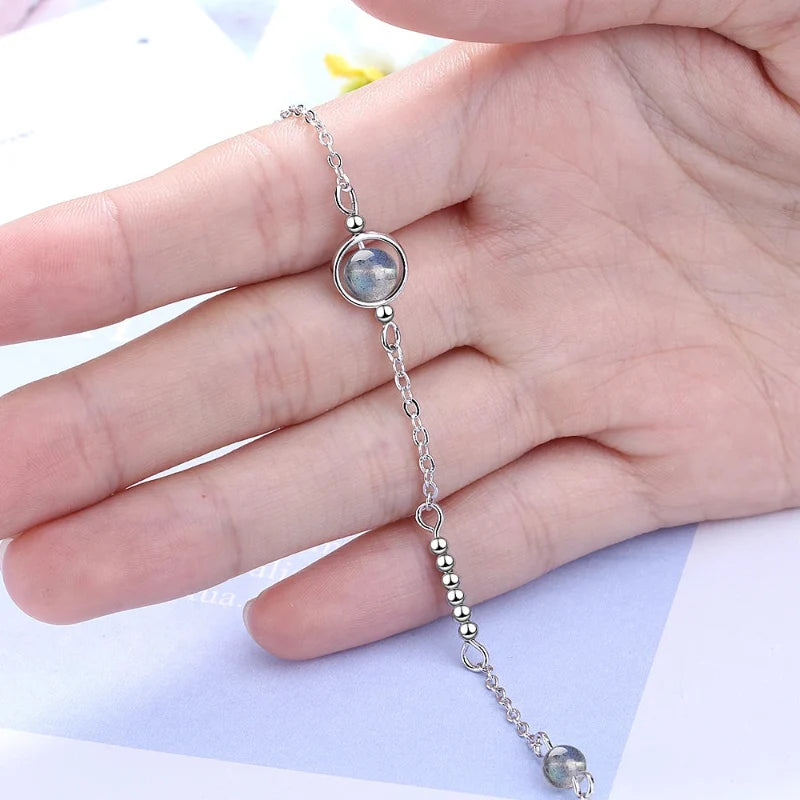 Moonstone Zircon Bracelet