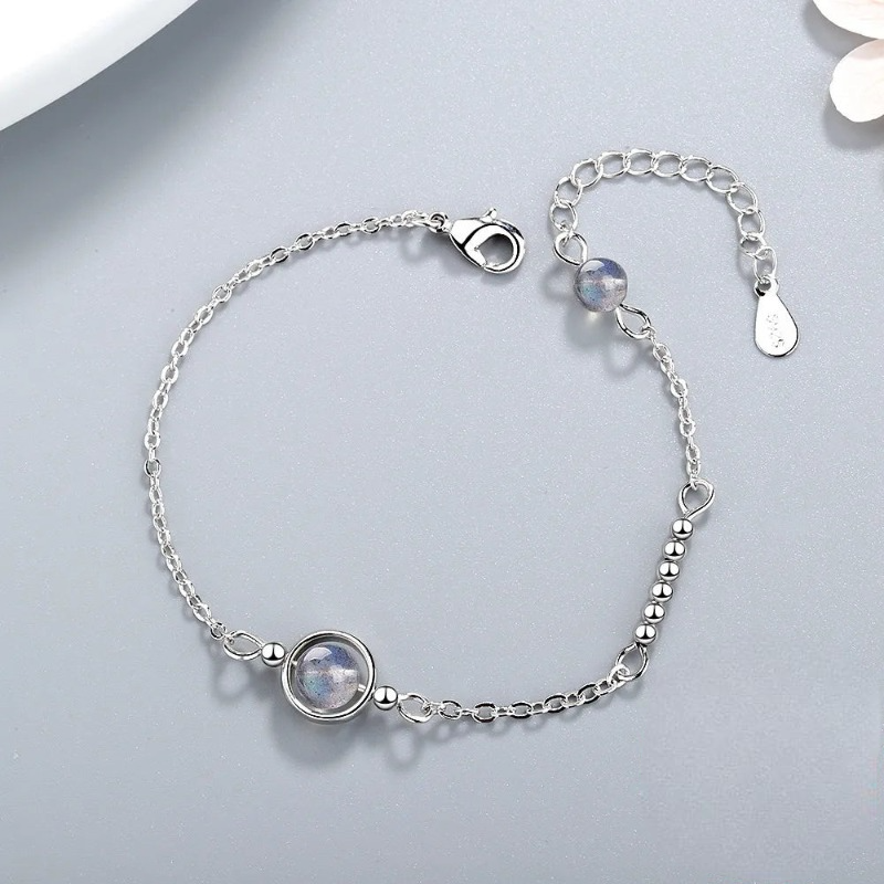 Moonstone Zircon Bracelet