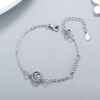 Moonstone Zircon Bracelet