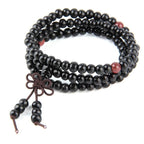 Black Buddhist Good Luck Bracelet