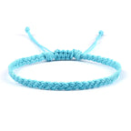 Handmade Blue Brazilian Bracelet in light blue