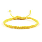 Thin Adjustable Brazilian Bracelet yellow