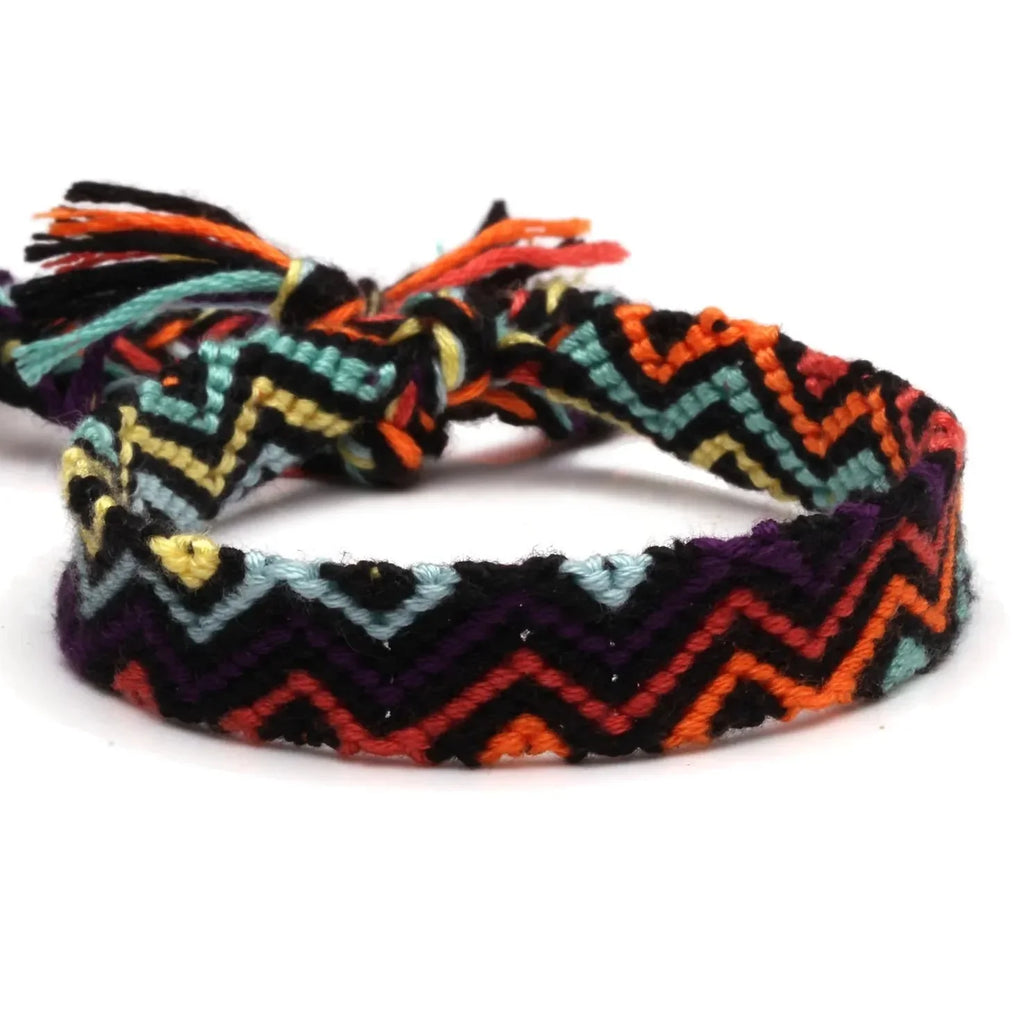 Multicolored Pattern Waterproof Brazilian Bracelet