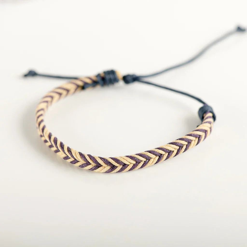 Braided beige Brazilian bracelet