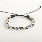 Braided blue Brazilian bracelet