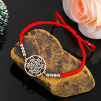 Red Metatron's Cube Colorful Bracelet