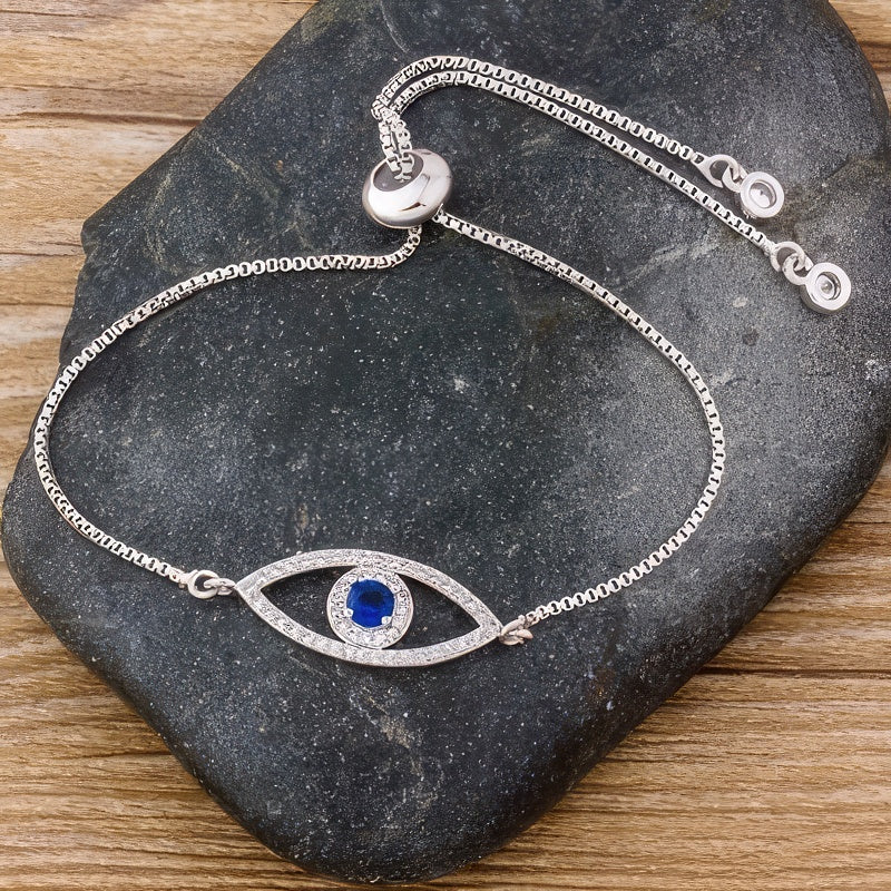 Bracelet Against the Evil Eye Blue Greek Turkish Matiasma Mataki