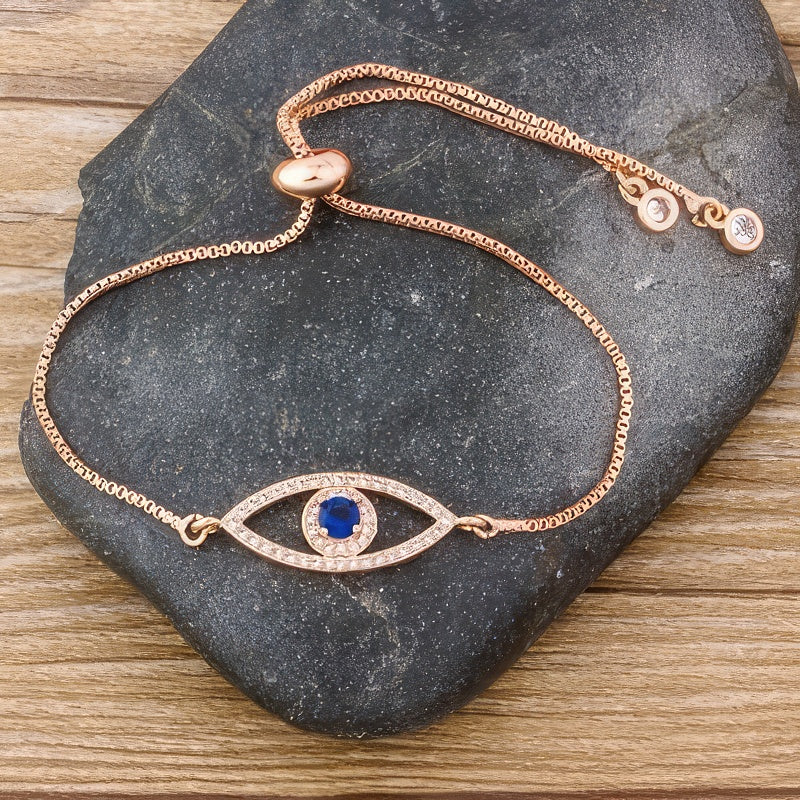 Bracelet Against the Evil Eye Blue Greek Turkish Matiasma Mataki