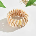 Boho cowrie shell bracelet