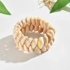Boho cowrie shell bracelet