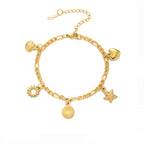 Gold Shell Bracelet for Women