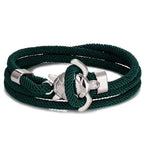 Sea Turtle Cord Bracelet green