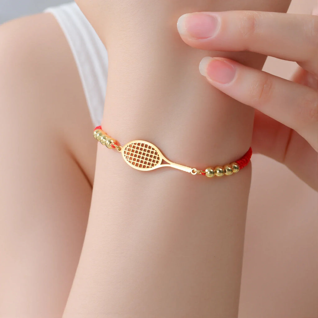 Short tennis bracelet