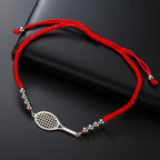 Short tennis bracelet