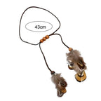 Women’s feather arm cuff bracelet - bicep chain