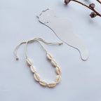 Women’s cowrie shell anklet bracelet